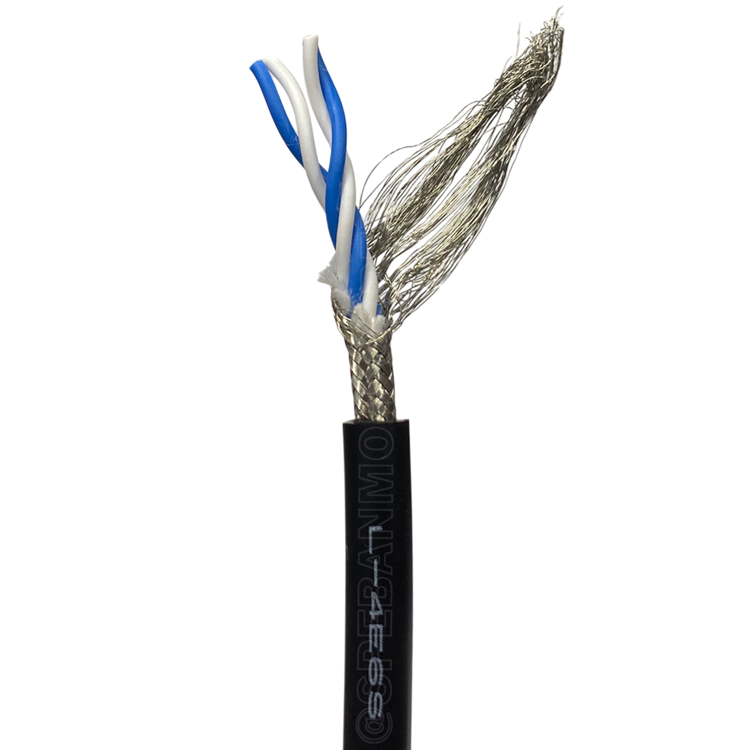 [ 1 เมตร ] L-4E6S Canare สายชีลด์ สายชีลด์สเตอริโอ 6mm Shield Stereo Cable 4Cx24AWG ทองแดงแท้ Audio Twisted Pair Microphone Cable Made In Japan สายเดินระบบไมโครโฟน Foil Shield ชีลฟอยด์ 100% Copper Wire