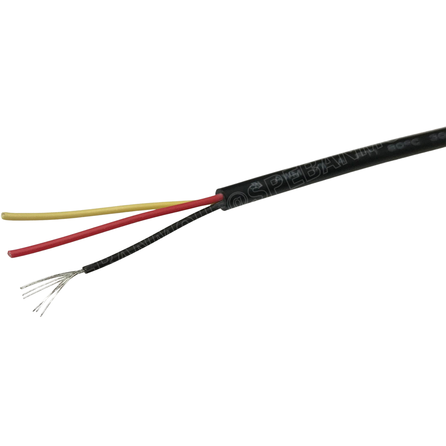 [ 100เมตร ] TW-2464-24AWG-3C สายมัลติคอร์ 3 คอร์ ขนาด 24AWG 3C x 24AWG UL2464 300V 80°C AWG24 เบอร์ 24 สาย 3 ไส้ สายฝอย 3 แกน สีเงิน Multicore Cable 3C Computer Cable TCU Tinned Stranded Copper AWM 2464 24AWG VW-1 80°C 300V E150612 Thai Wonderful FT1