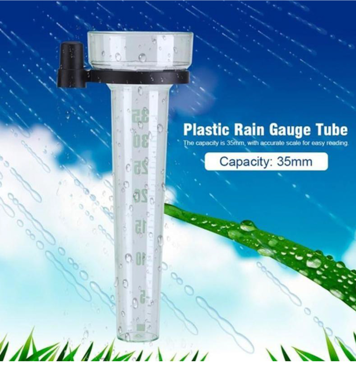 เครื่องวัดปริมาณน้ำฝนขนาด 35 มล.