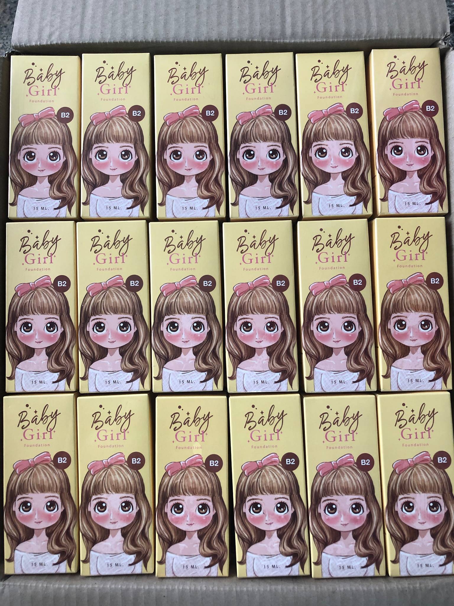Baby Gril spf 50 pa+++ ปริมาณ 15 ml