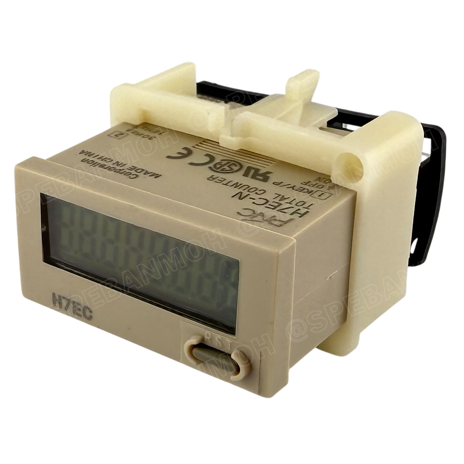 [ 1 ชิ้น ] H7EC-N เครื่องนับจำนวนดิจิตอล MACHINE COUNTER ดิจิตอล เค้าท์เตอร์ Digital Counter ตัวนับจำนวนอัตโนมัติ ใช้ร่วมกับเซนเซอร์ ตัวนับจำนวน อุปกรณ์นับจำนวน เครื่องนับจำนวนใช้ไฟฟ้า พร้อมปุ่ม Reset H7EC