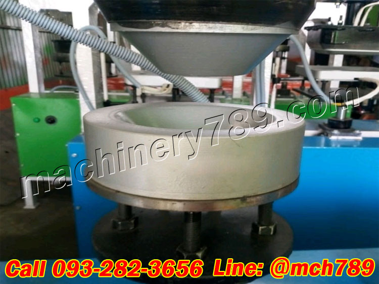 เครื่องอัดกาบหมากกึ่งอัตโนมัติ รุ่น MC-01 เครื่องขึ้นรูปจานกาบหมาก เครื่องทำจานกาบหมาก Semi Automatic Leaf Plate Making Machine