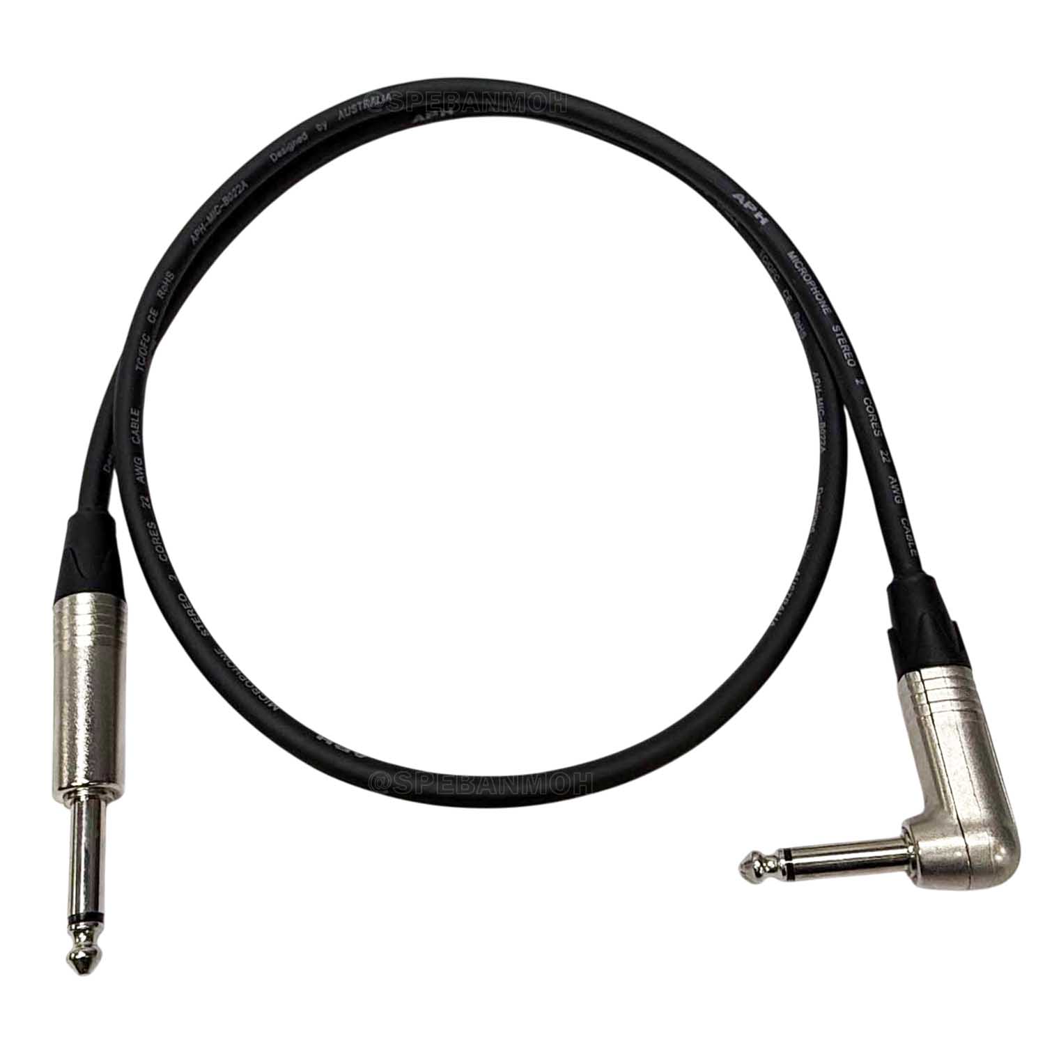 [ 1 เส้น ] สายสัญญาณ APH เอพีเอช Audio Cable Assembly 1 ออก 1 สายเครื่องเสียงรถยนต์ ทองแดงแท้ สายไมโครโฟน XLR CABLE Phone Stereo Cable สายสัญญาณเสียง CABLE ASSEMBLY แคนนอน ทองแดงแท้ สายเครื่องเสียง มิกเซอร์ ไมค์โครโฟน ห้องอัด สตูดิโอ