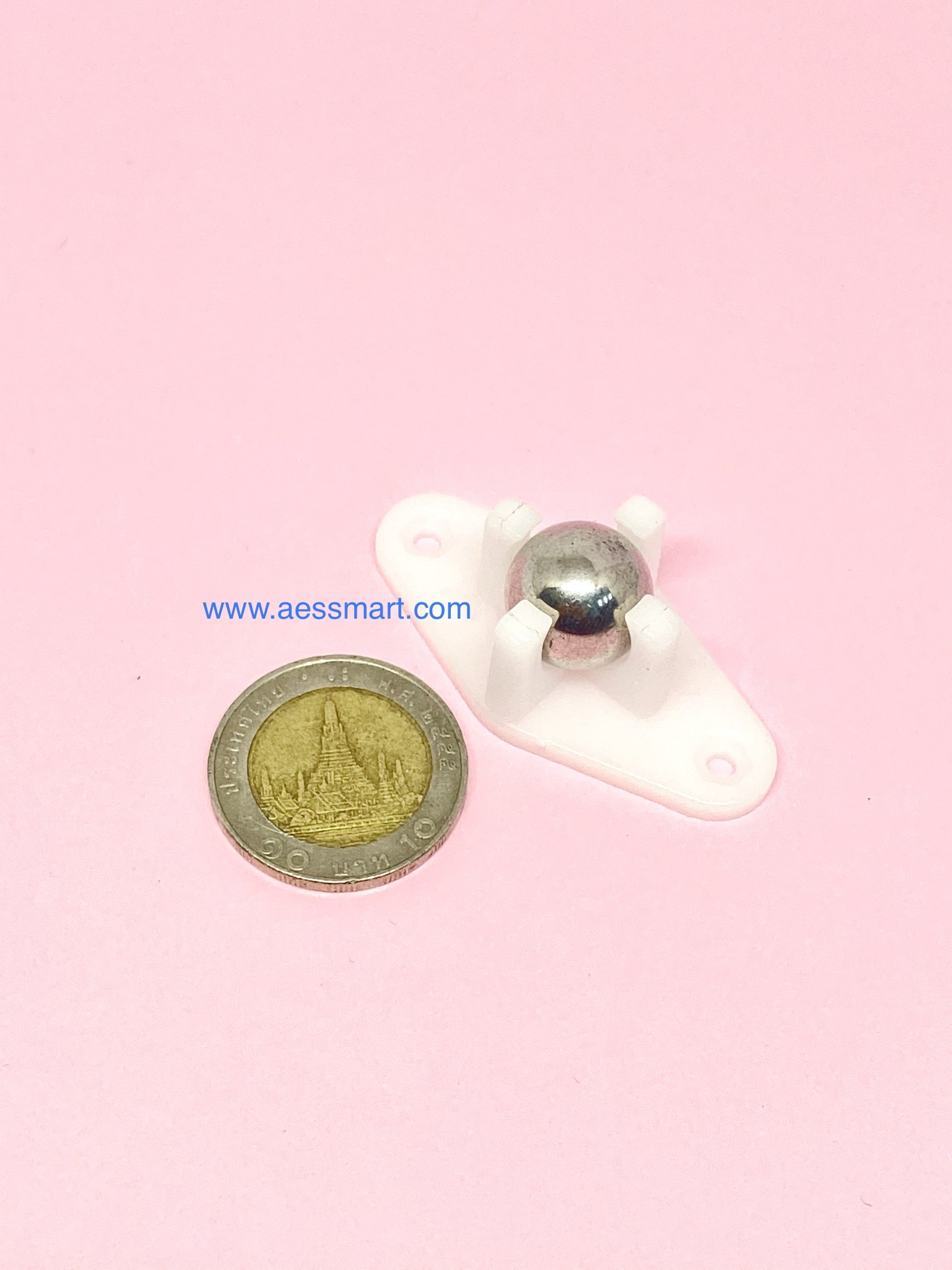 S1403 : Ball Caster 2 round Smart Chassis Robot ล้อลาก