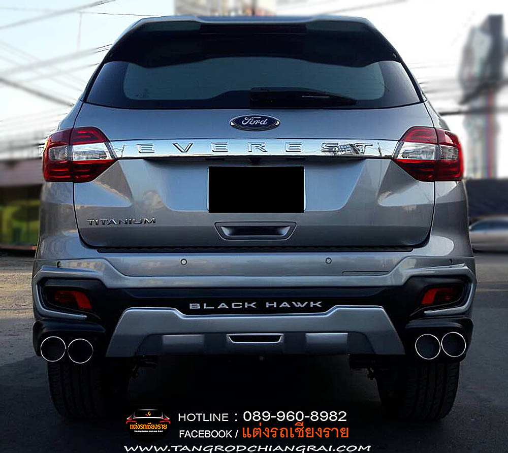 ชุดแต่งรอบคัน Backhawk Ford Everest 2015