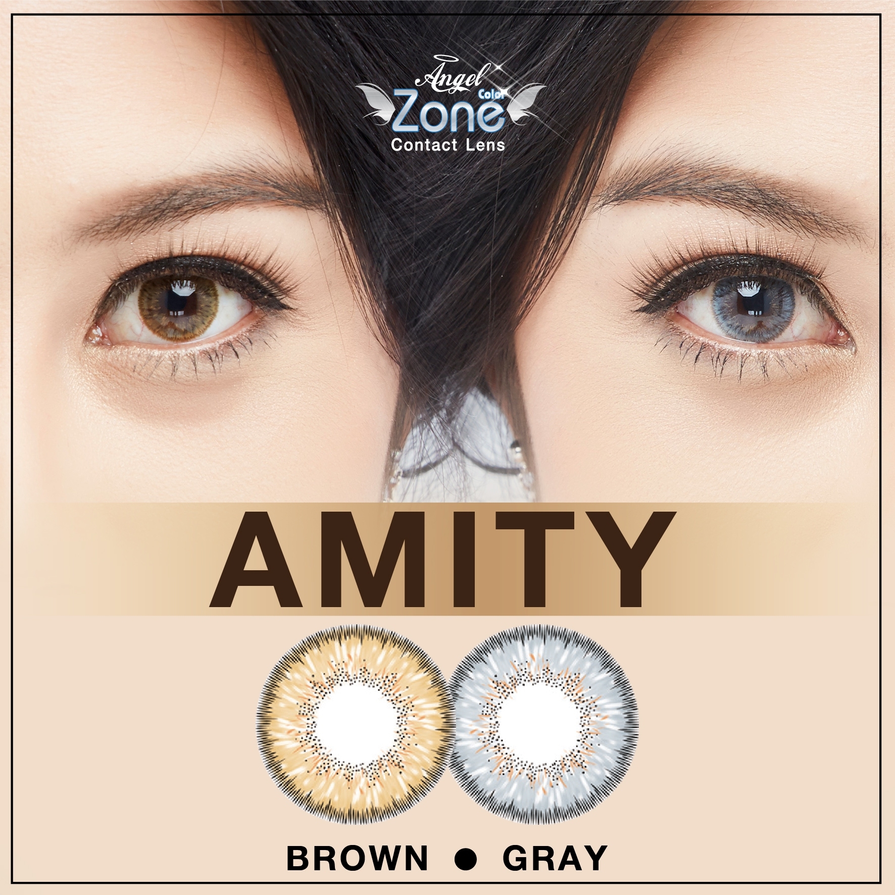 AZ129-B รุ่น 14.2 Amity Gray Step 1-4 AZ B