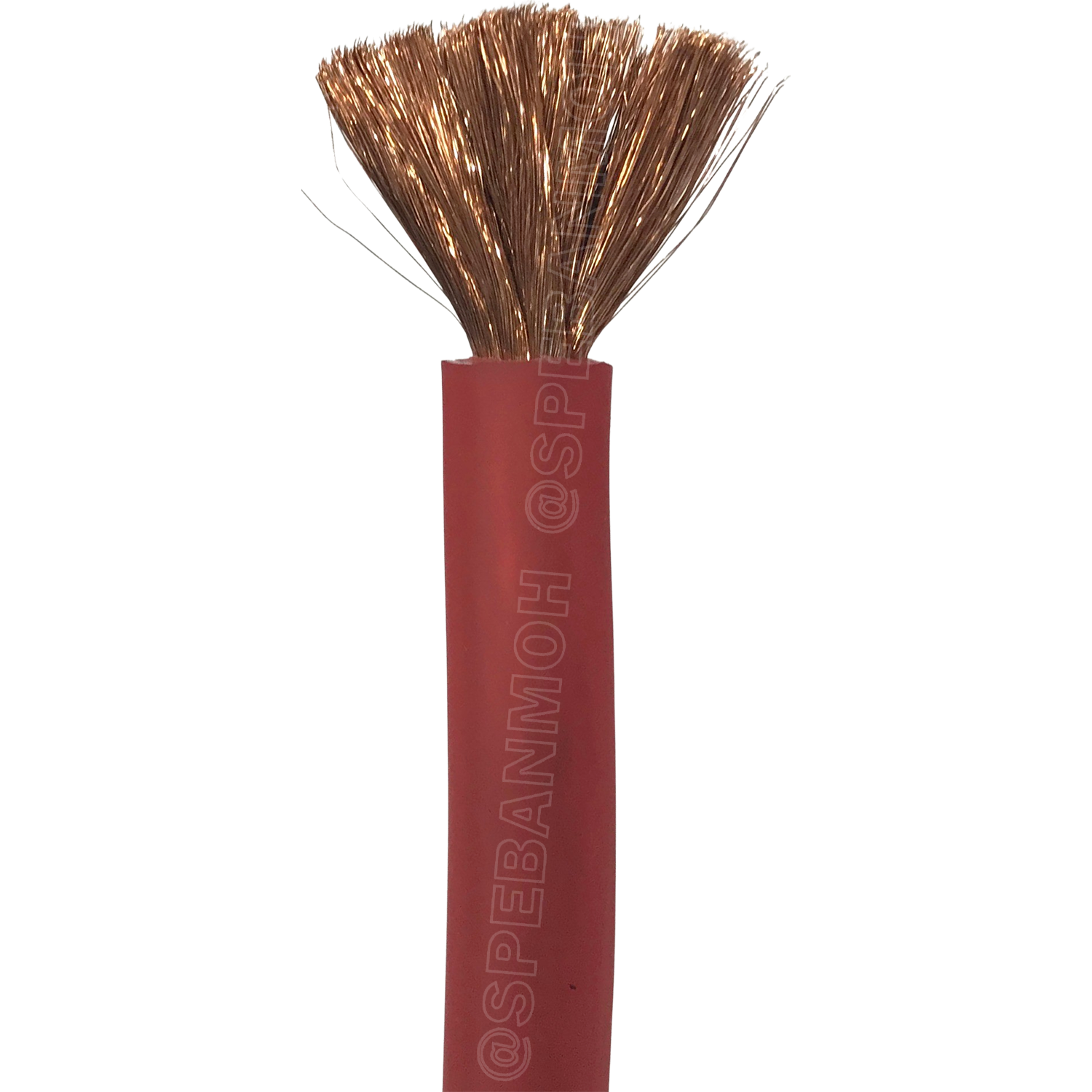 [ 1 เมตร ] NT-BAT2 แดง Red ฉนวนพีวีซีนิ่ม Nectech สายพาวเวอร์แบตเตอรี่ Battery cable แบบอ่อน เนคเทค ทองแดงแท้ ขนาดเต็ม Pure Copper Wire 100% สำหรับรถยนต์ DC Power Cable แบบเดี่ยว สายไฟเดี่ยวชนิดฝอย เดินรถยนต์ รถบรรทุก