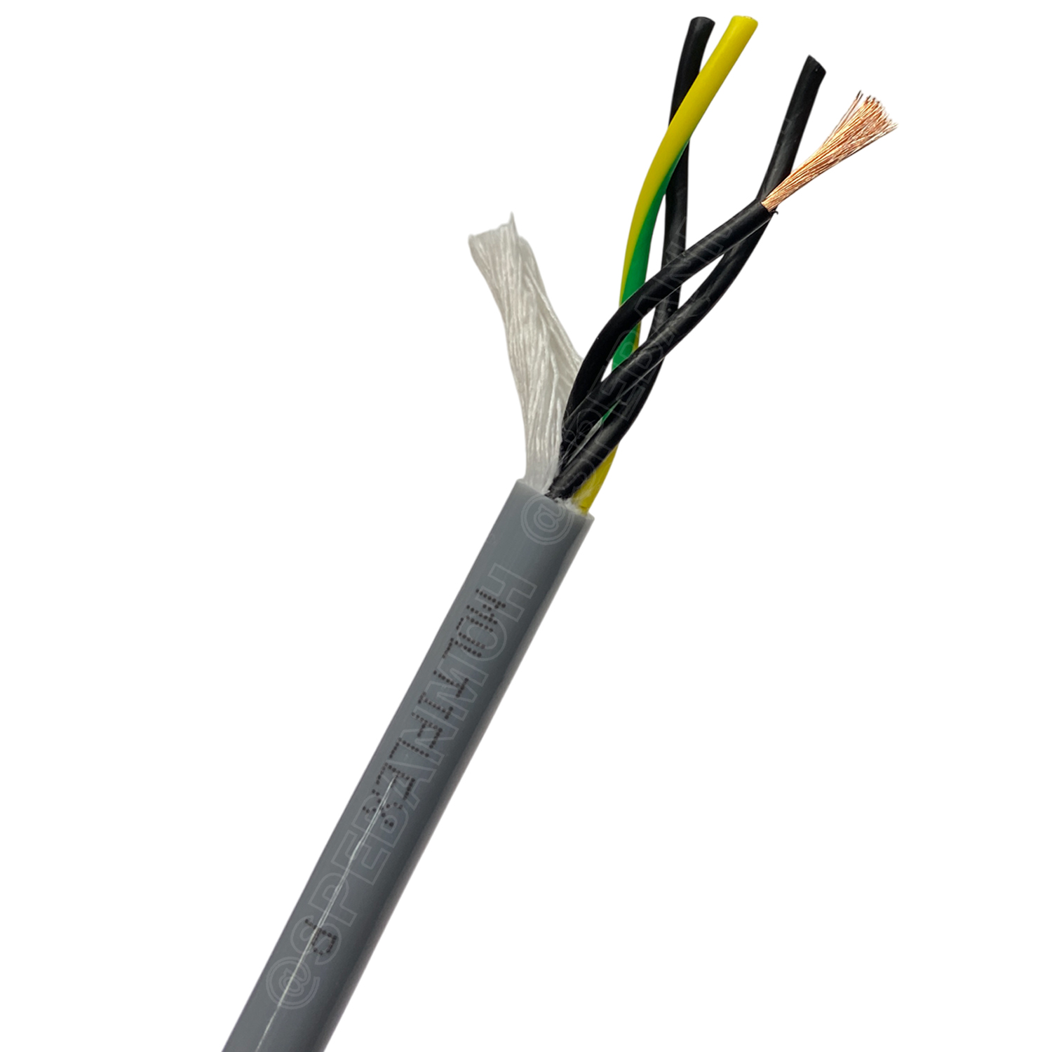 [ 1 เมตร ] สายไฟสำหรับรางกระดูกงู MultiFlex P งานเคลื่อนที่ ช้า-เร็ว ใช้กับงาน Robot Highly flexible drag chain NYX สายไฟอ่อนตัว Drag chain cables and Movement cables สายรางกระดูกงู สายไฟเคลื่อนที่ Moving Cable ทนน้ำมันทนสารเคมี สำหรับใช้ในโรงงาน สายเคเบิ