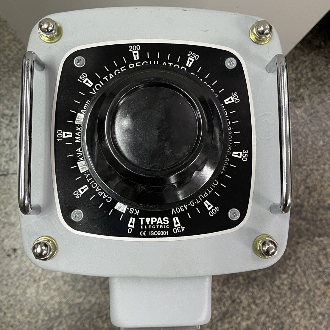 หม้อแปรงปรับแรงดันแบบแกนหมุน / เครื่องปรับแรงดันไฟฟ้า AC Variable Voltage Transformer, Voltage Regulator (TOPAS) KS series, SVC series, SD series