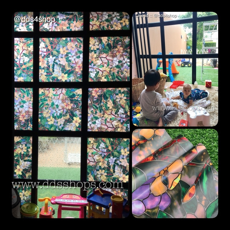 PVC สูญญากาศติดกระจก "Colorful Classic 120" หน้ากว้าง 120 cm (ราคาที่ระบุไว้ คือยาว 1 เมตร)
