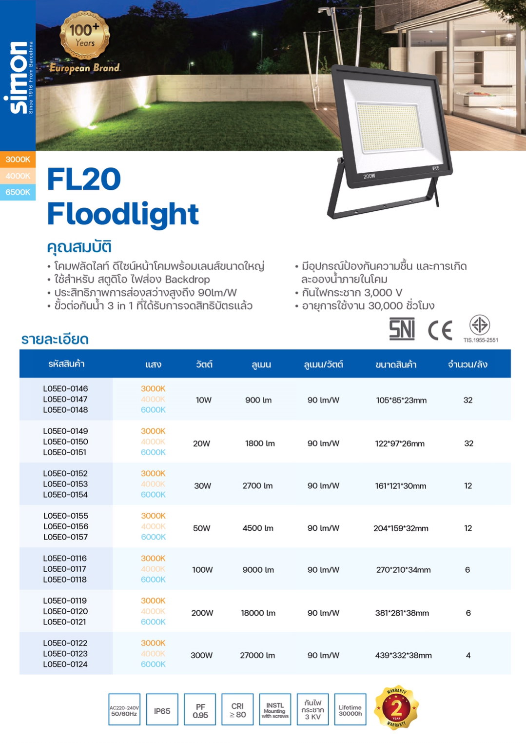 FL20 10W