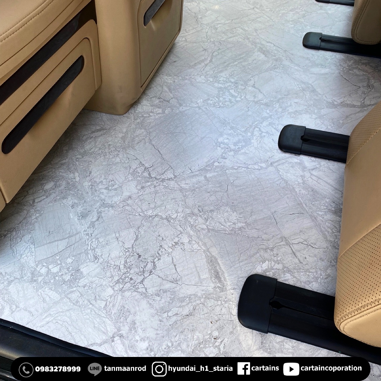 ปูพื้น รถ ฮุนได hyundai h1 starex และ staria