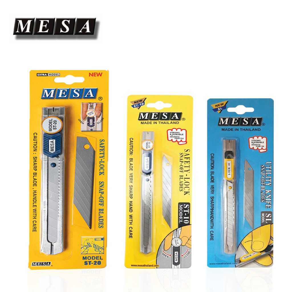 คัตเตอร์ , ใบมีดคัตเตอร์ MESA