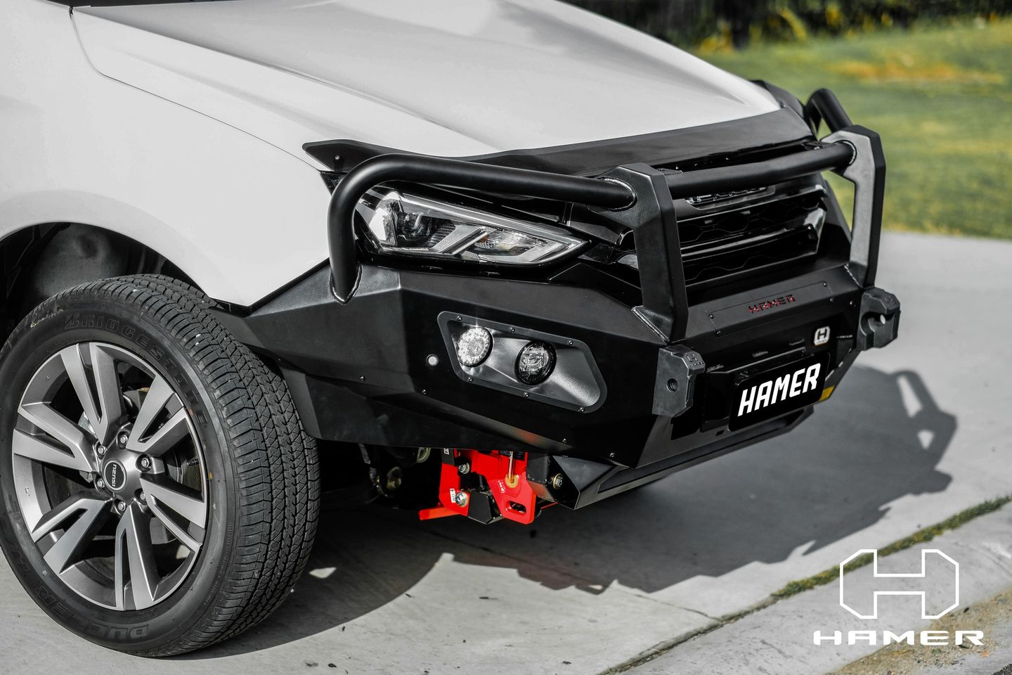 กันชนหน้า HAMER KING SERIES PLUS BULL BAR : MU-X 2021-2023