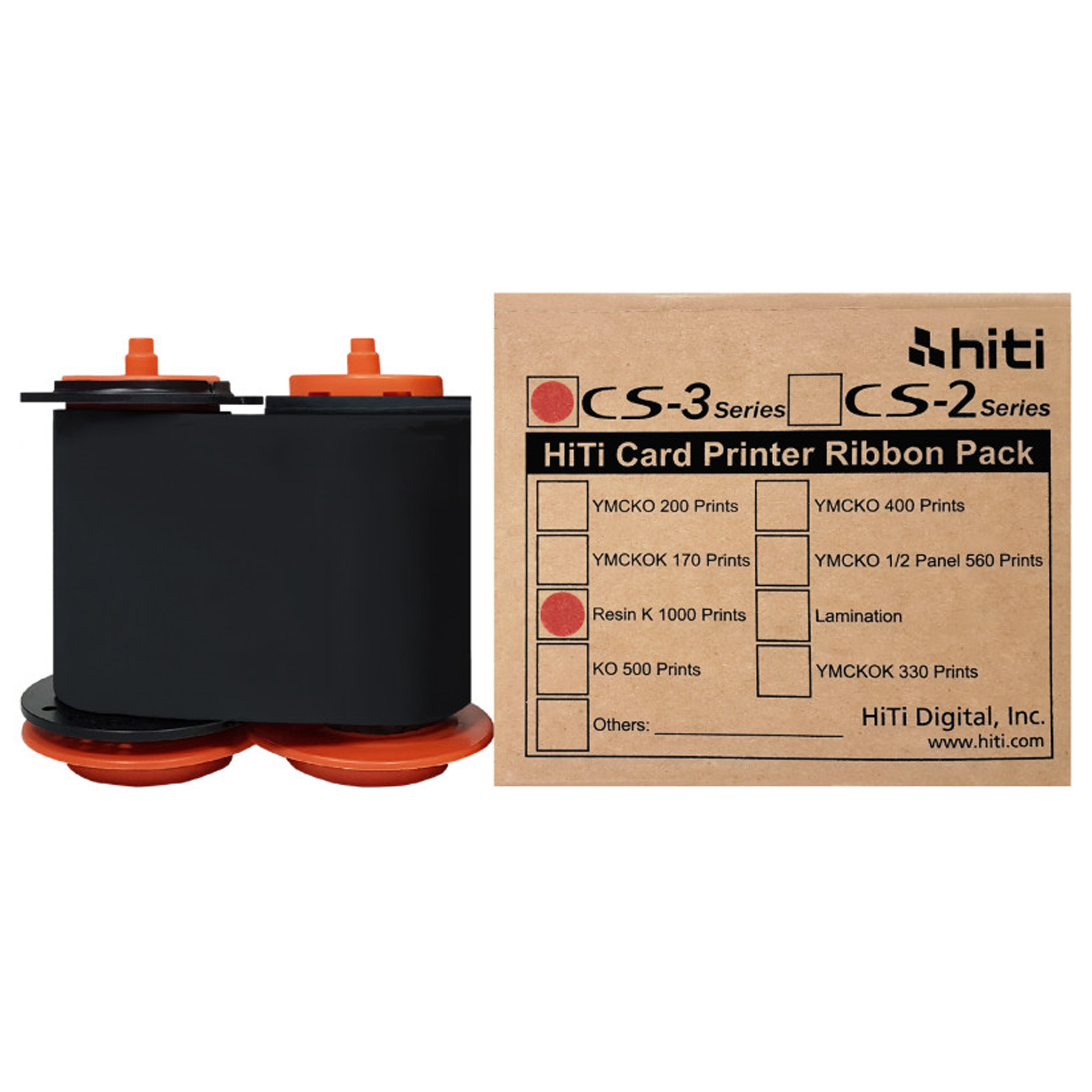 HiTi หมึกพิมพ์ดำ (K) Black ribbon รุ่น CS-320