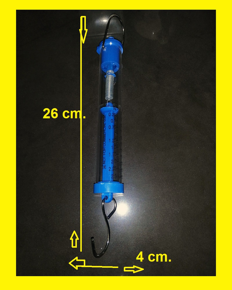 เครื่องชั่งสปริงขนาด 250 กรัม/2.5N.