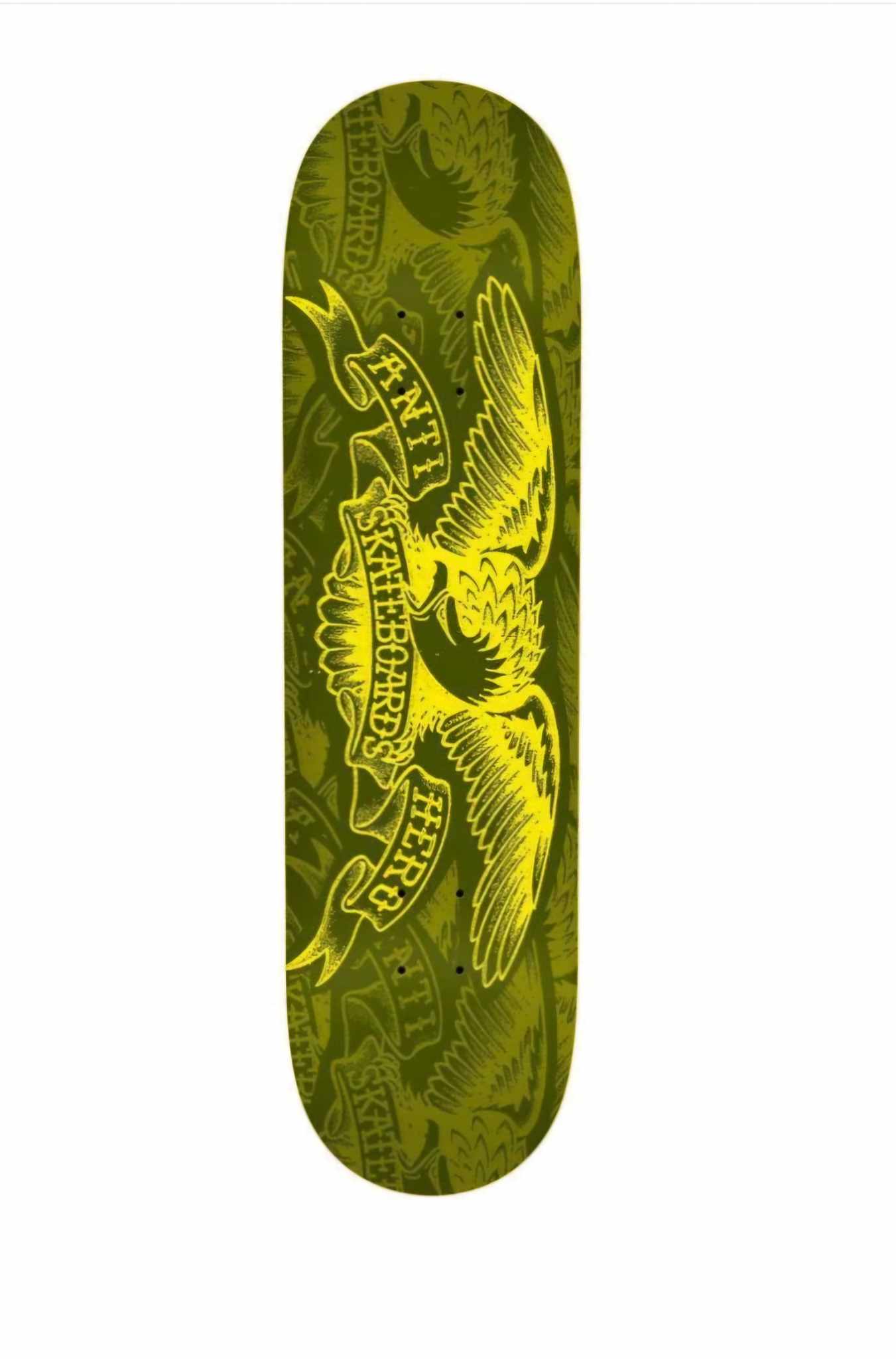 Anti Hero Copier Eagle Skateboard Deck Olive 7.75"