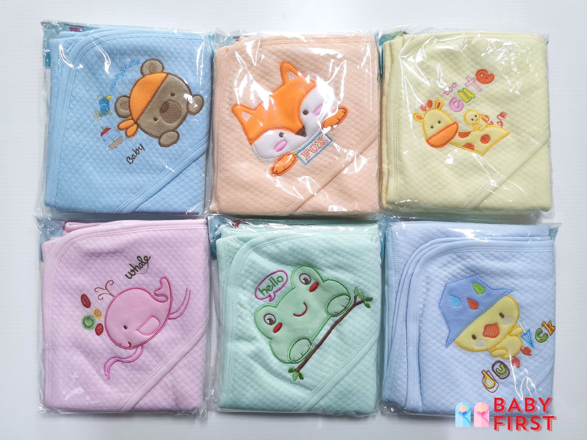 ผ้าห่อตัวเนื้อแซนวิช 30*35นิ้ว