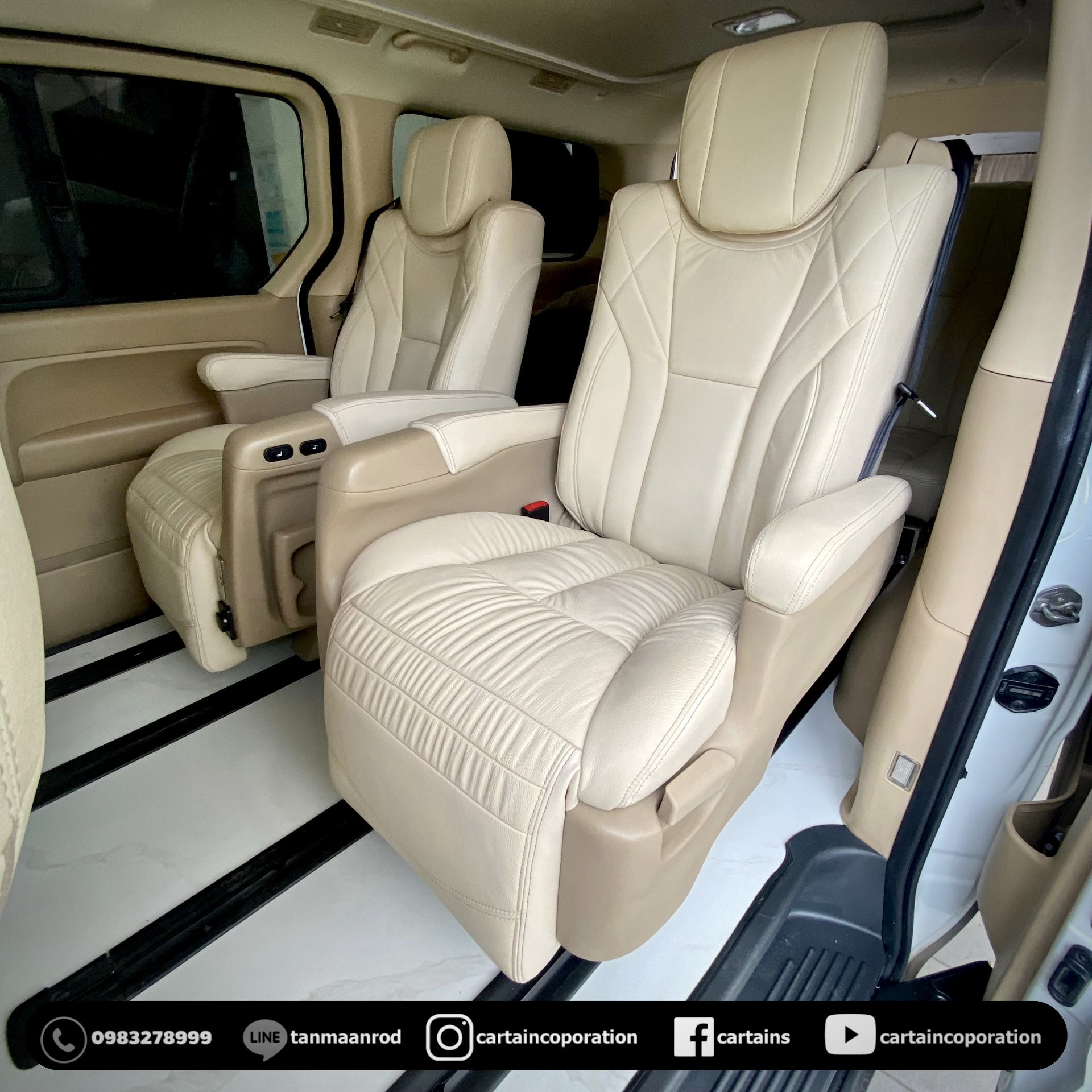 ปูพื้นลามิเนต Hyundai starex