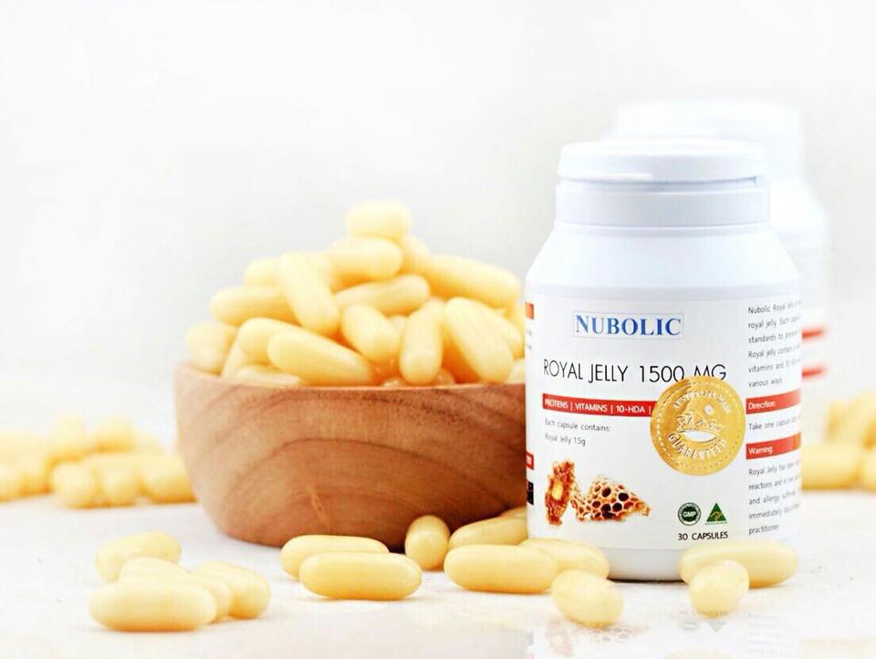 นมผึ้งนูโบลิค-Nubolic 30เม็ด 1500mg