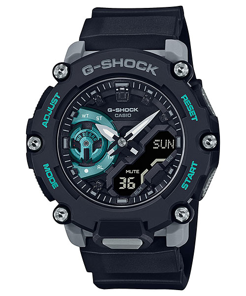 CASIO G-SHOCK รุ่น GA-2200M-1ADR สีดำ เขียว สินค้าใหม่ ของแท้ รับประกันศูนย์ CMG