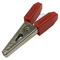 [ 5คู่ ] AL-002-1 ปากคีบ ดำ-แดง (Alligator Clip)