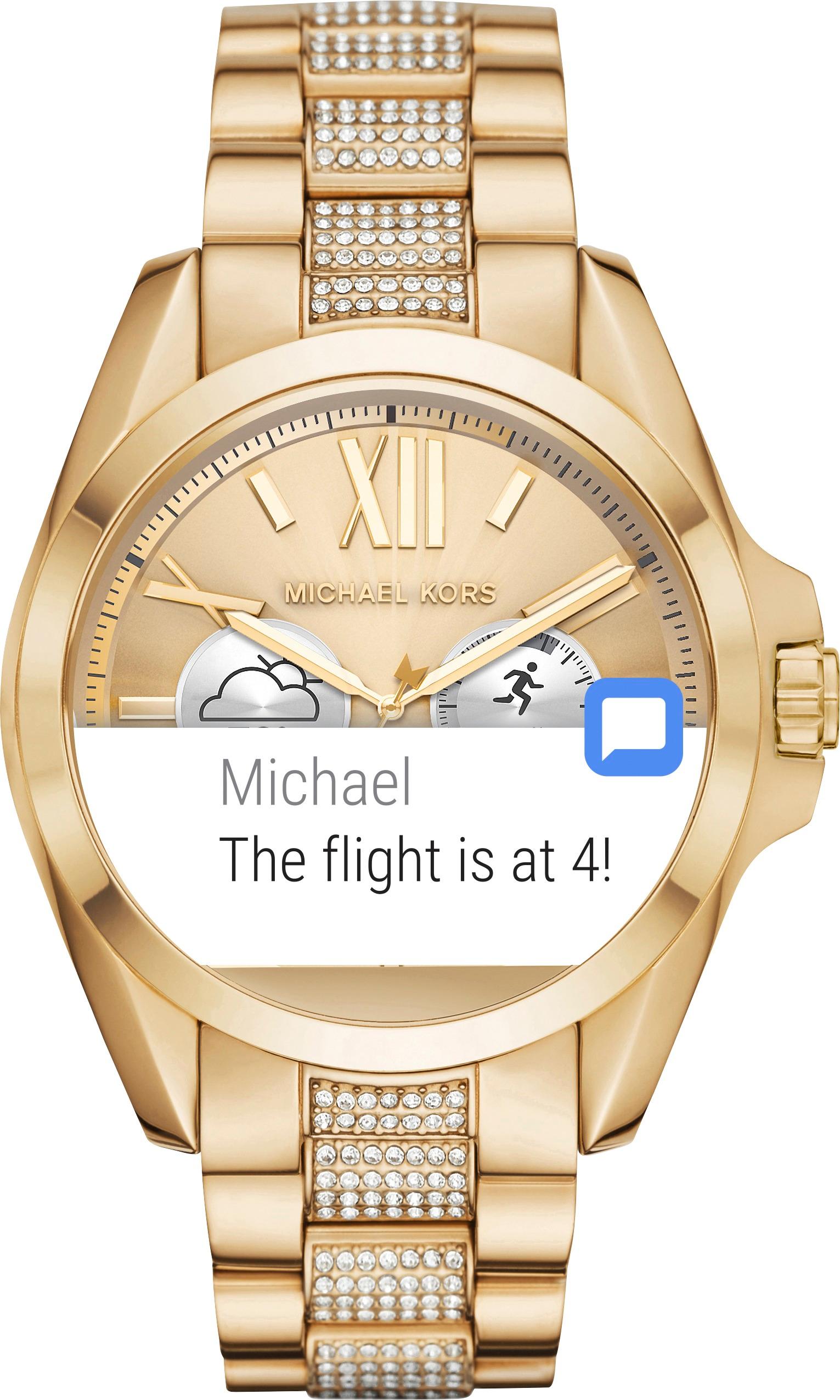 Michael Kors Access Unisex 44mm Gold 