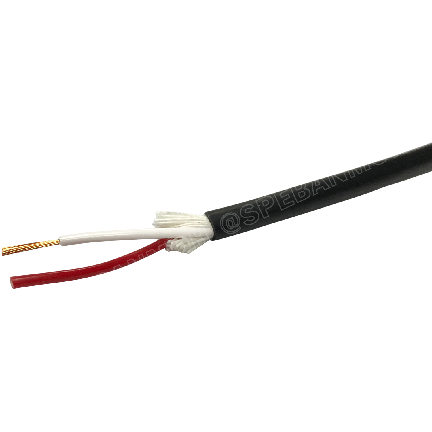 [ 100 เมตร ] JSL-232 สายลำโพง Dynacom 20AWG x 2C ( 0.5 sq.mm.) กลมดำ JSL SPEAKER CABLE 232 สายลำโพงบ้าน สเป็คคอน Speakon สายต่อลำโพง สายสัญญาณ Audio Cable สายทองแดงแท้ SpeakerCable สายต่อตู้ลำโพง สายต่อ Speakon 20 AWG สายสัญญาณเสียง