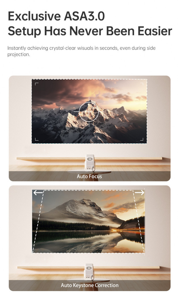 Wanbo T2 Ultra Projector โปรเจคเตอร์ พกพา รับประกันศูนย์ไทย 1 ปี