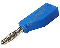 [ 2ชิ้น ] ปลั๊กกล้วย/บานานา BNN-001 (Banana plug) TAIWAN สีน้ำเงิน / BLU