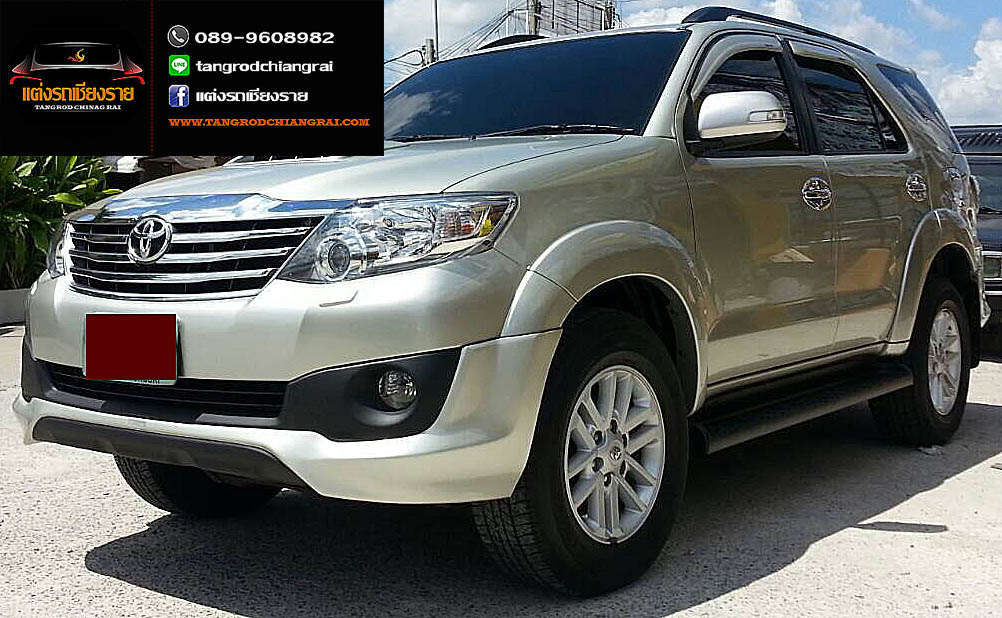 ชุดแต่ง TRD Sportivo V5 (แบบครอบไฟตัดหมอก) FORTUNER ปี 2012-2014