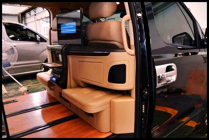 คอนโซลทีวี รถฮุนได Hyundai H1 starex staria