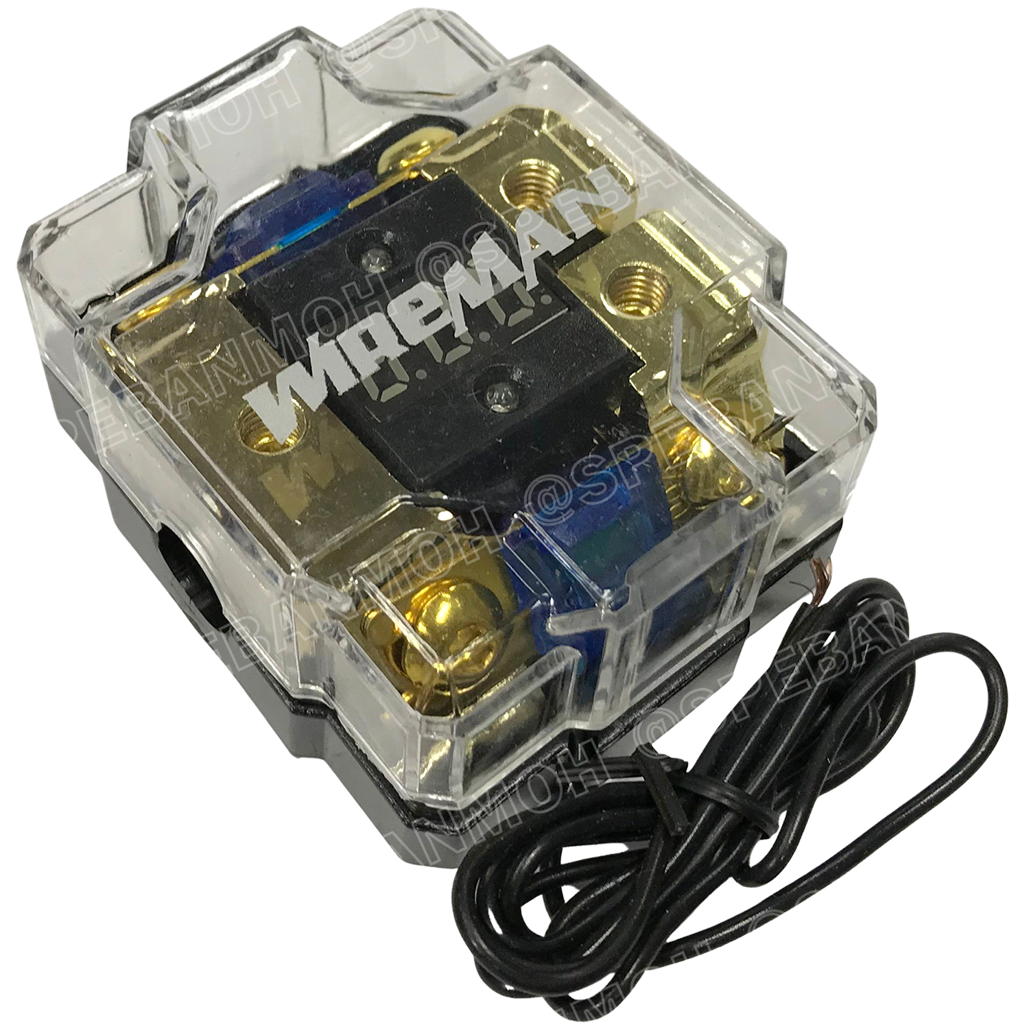 WM-882 กระบอกฟิวส์รถยนต์ Wireman เข้า 1 ออก 1 Wireman Auto Fuse WM816 ฟิวส์รถยนต์ เครื่องเสียงรถยนต์ กระบอก กระบอกฟิวส์รถยนต์ กระบอกฟิวส์เครื่องเสียง กระบอกฟิวส์ รถยนต์ WIREMAN ฟิวเพาเวอร์เสียงกลาง ฟิวส์ซับบ๊อก ฟิวส์เครื่องเสียง ฟิวส์รถยนต์