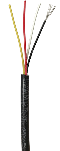 [ 100เมตร ] TW-2464-24AWG-4C สายมัลติคอร์ 4 คอร์ ขนาด 24AWG 4C x 24AWG UL2464 300V 80°C AWG24 เบอร์ 24 สาย 4 ไส้ สายฝอย 4 แกน สีเงิน Multicore Cable 4C Computer Cable TCU Tinned Stranded Copper AWM 2464 24AWG VW-1 80°C 300V E150612 Thai Wonderful FT1