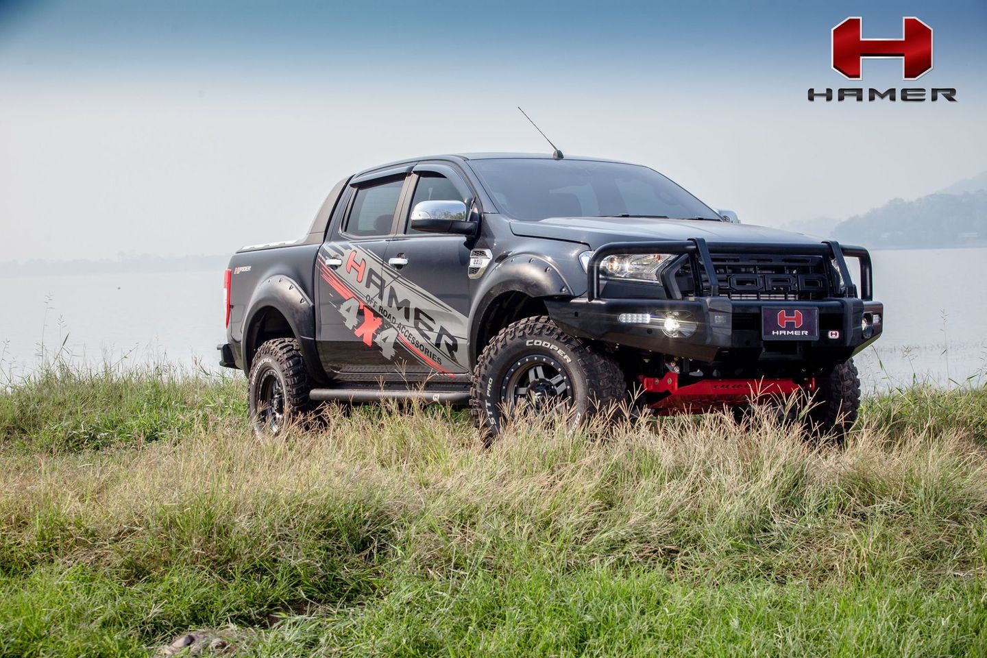 กันชนหน้า HAMER รุ่น ROYAL SERIES BULL BAR Ford Ranger 2015-2021