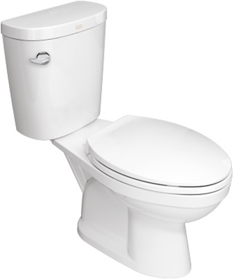 AMERICAN STANDARD สุขภัณฑ์2ชิ้น 4.5L NEW WINPLUS TF-2697SCW ขาว