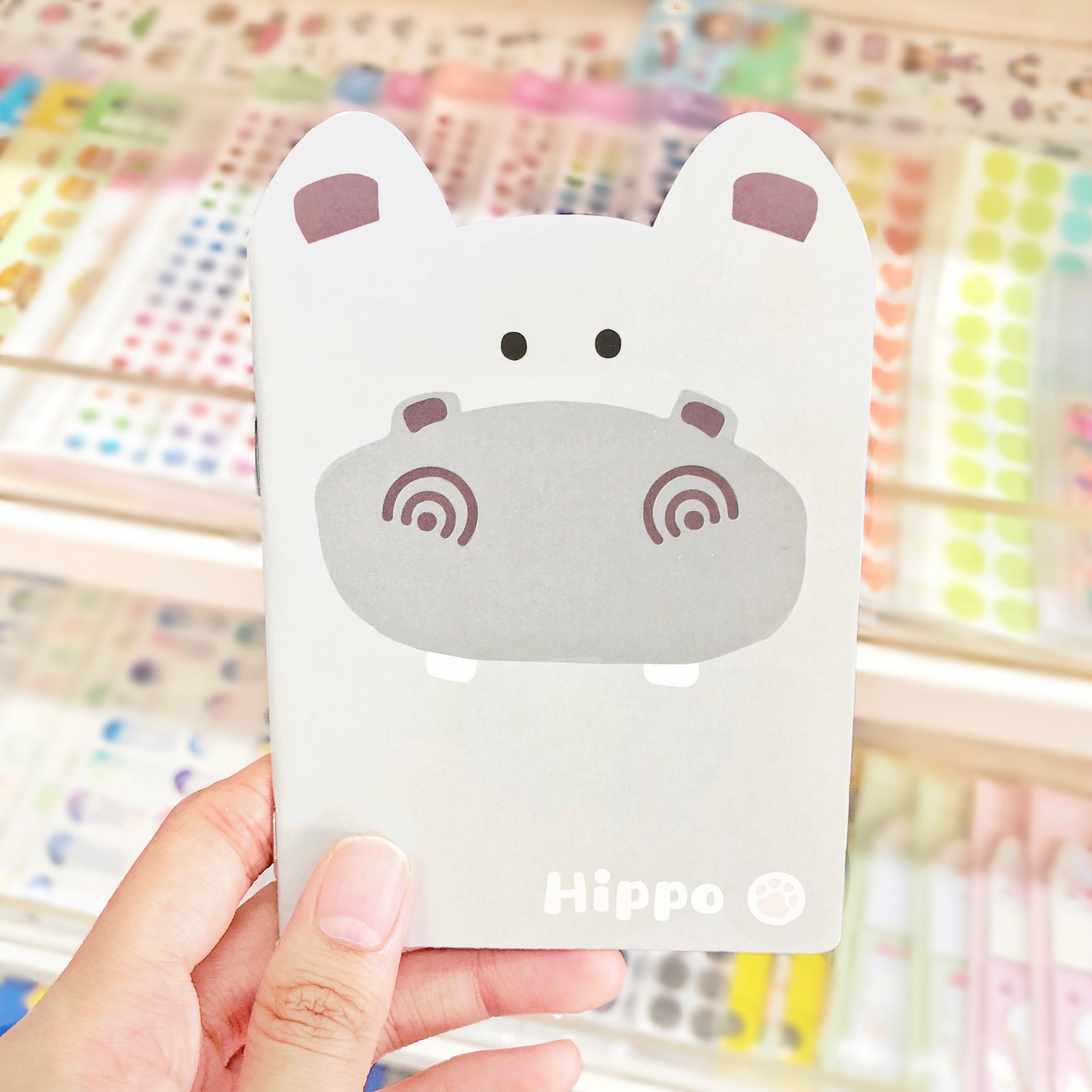 สมุดโน๊ต สมุดจดบันทึก สมุดไดคัท รูปสัตว์ รุ่น K080 LUCK BOBO