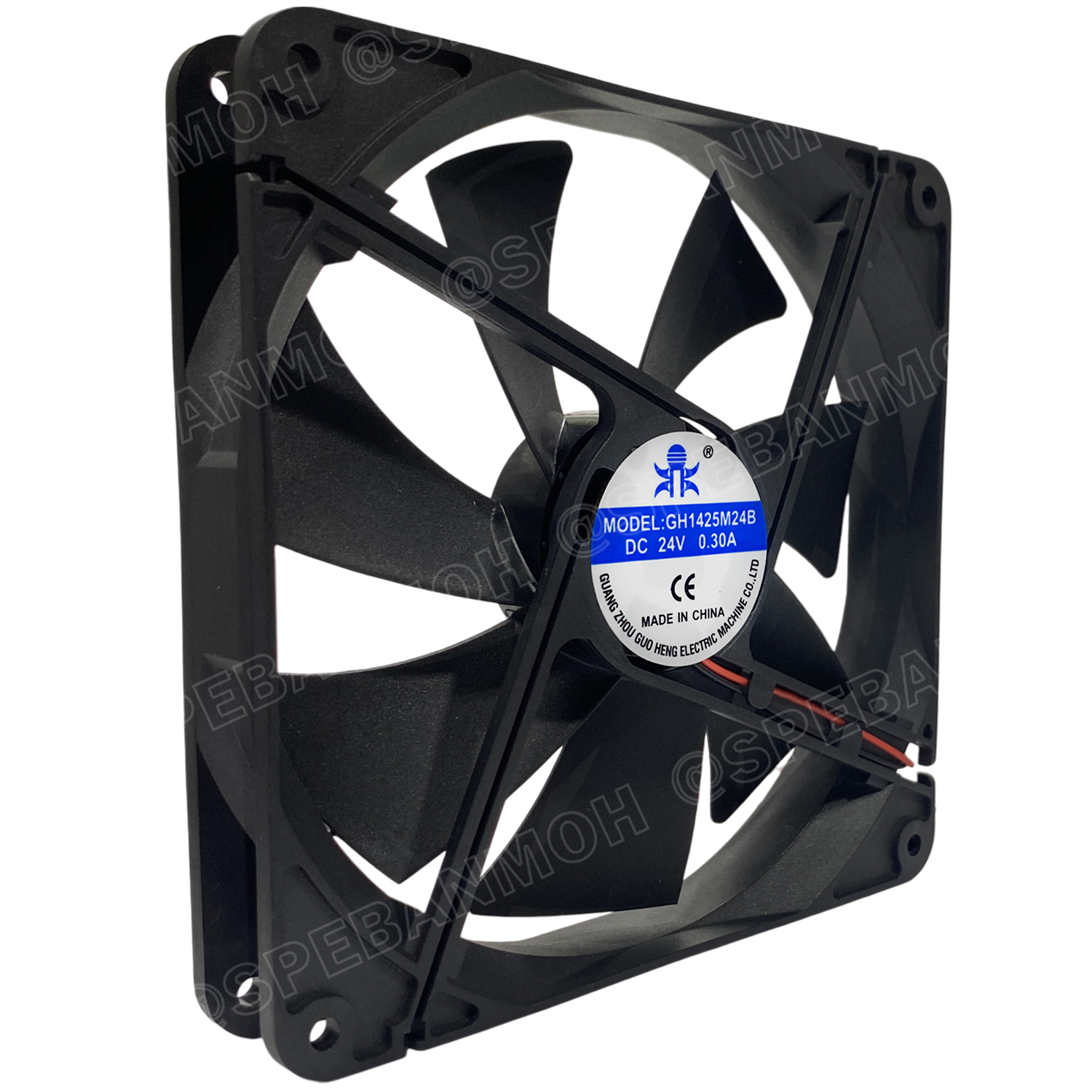 [ 1 ชิ้น ] พัดลมระบายอากาศ Axial Fan GH1425M24B 24VDC บอดี้พลาสติก พัดลมระบายอากาศ Axial Fan พัดลมระบายอากาศ Sakaguchi พัดลมระบายอากาศแบบลูกปืน พัดลมสี่เหลี่ยม พัดลมเหลี่ยมดำ พัดลมระบายเครื่อง พัดลมระบายความร้อน พัดลมอุตสาหกรรม พัดลม FAN Fan case compute
