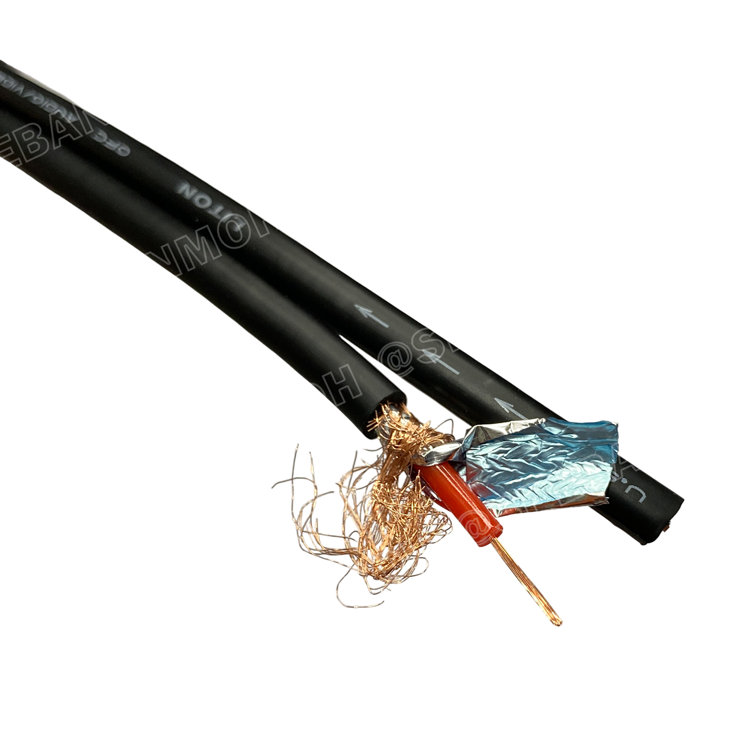 [ 1 เมตร ] LITON-MN-002 สีดำ Black สายสัญญาณโมโนคู่ 6mm Twins Mono Cable LITON Mono Cable สายสัญญาณ Liton Mono สายสัญญาณ โมโน สายสัญญาณเครื่องเสียง สายสัญญาณ เครื่องเสียง สายสัญญาณคู่ สายโมโนคู่ สายสัญญาณาโมโน Mono Cable