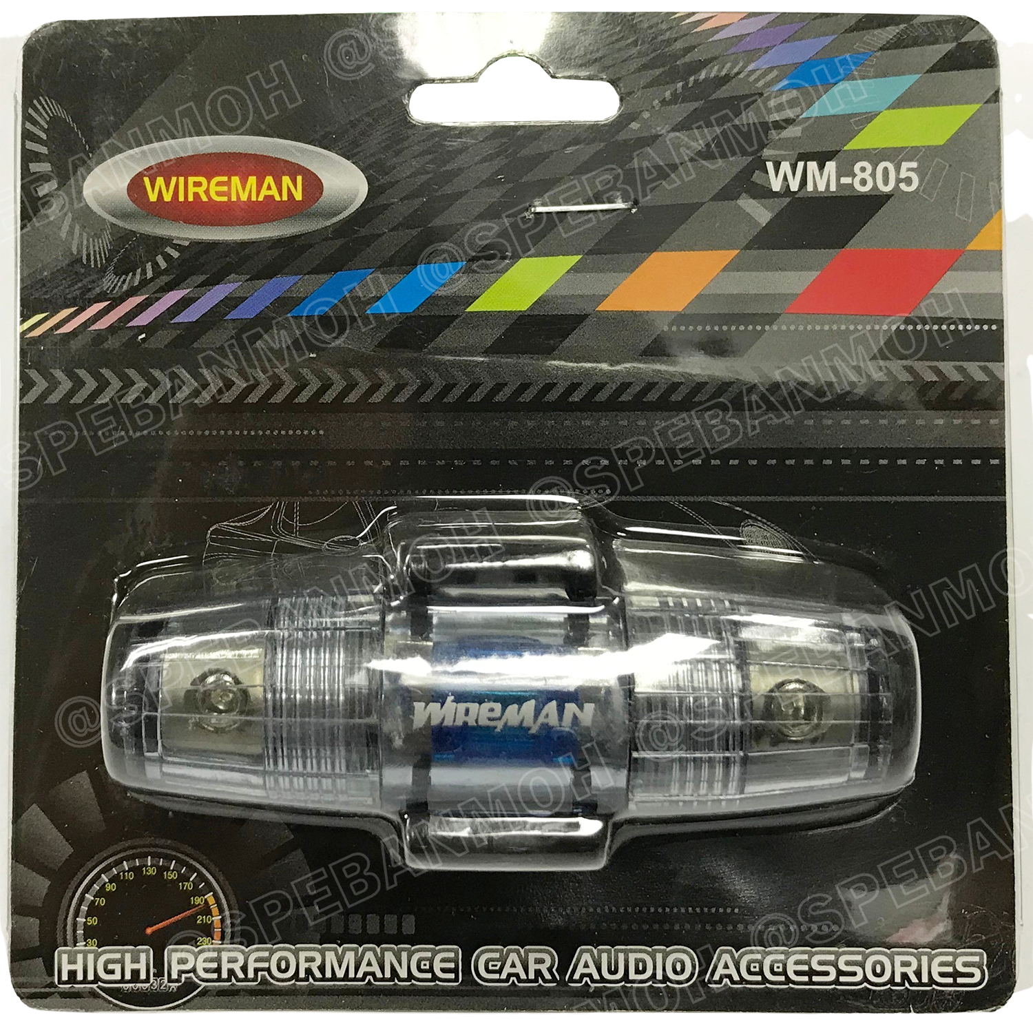 WM-805 กระบอกฟิวส์รถยนต์ Wireman เข้า 1 ออก 1 Wireman Auto Fuse WM816 ฟิวส์รถยนต์ เครื่องเสียงรถยนต์ กระบอก กระบอกฟิวส์รถยนต์ กระบอกฟิวส์เครื่องเสียง กระบอกฟิวส์ รถยนต์ WIREMAN ฟิวเพาเวอร์เสียงกลาง ฟิวส์ซับบ๊อก ฟิวส์เครื่องเสียง ฟิวส์รถยนต์