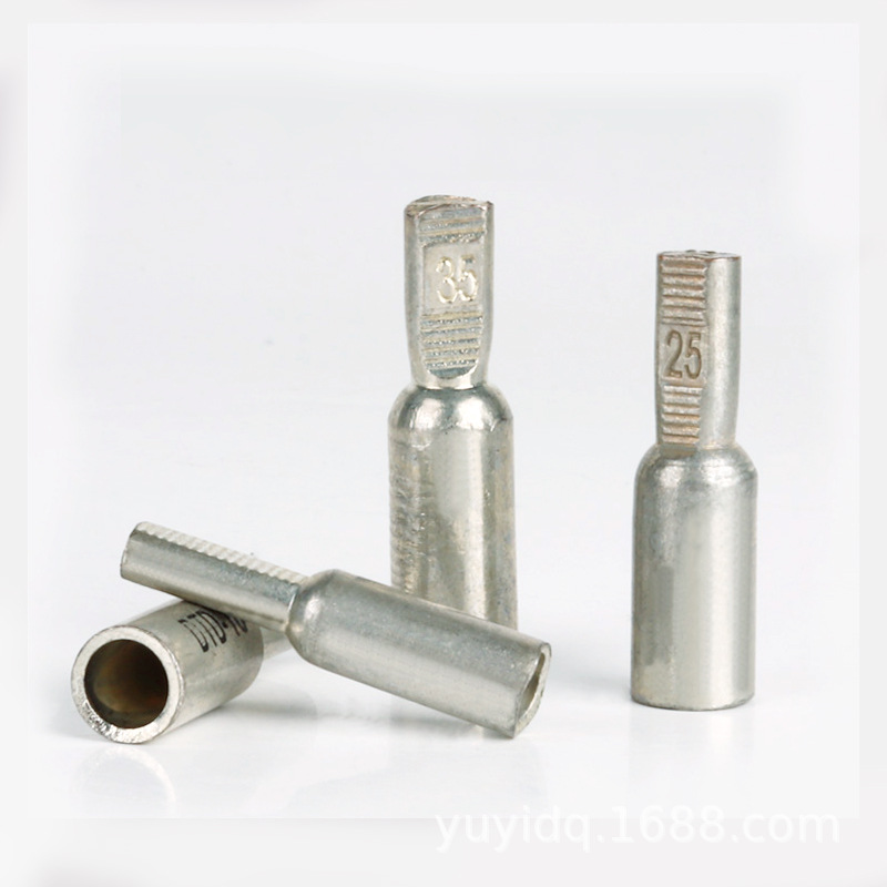 [ 1 ชิ้น ] DTD หางปลาแบน เข้าเบรกเกอร์ หางปลาทองแดงเคลืบดีบุก หางปลาทองแดง เคลือบดีบุก Tine Copper Terminal Lug Terminal Series หางปลาทองแดงหนา หางปลาแบตเตอรี่ สำหรับสายแบตเตอรี่ Un Insulated Crimping Terminal Circuit Breaker Connector Terminal