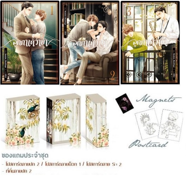 Boxset ลูกกาเหว่าบ้า 3 เล่มจบ : Newdam_blackfinger