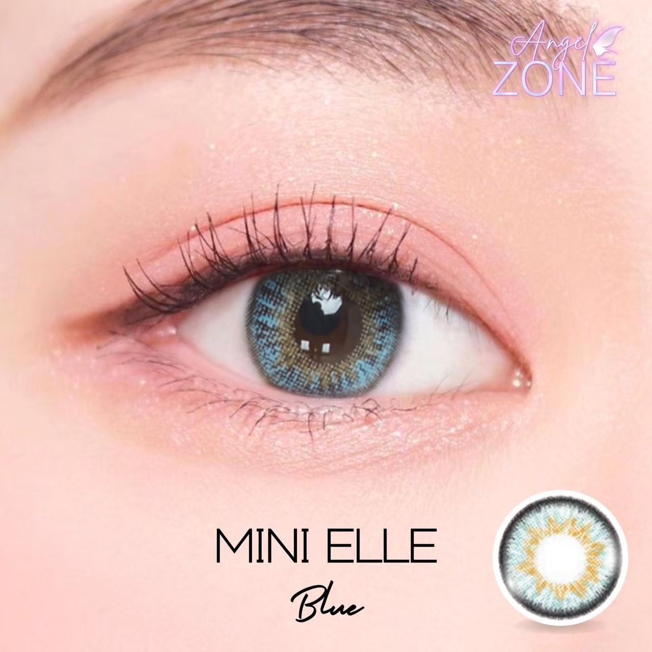 AZ010 รุ่น 14.2 Mini Elle Blue Step 0 AZ Y