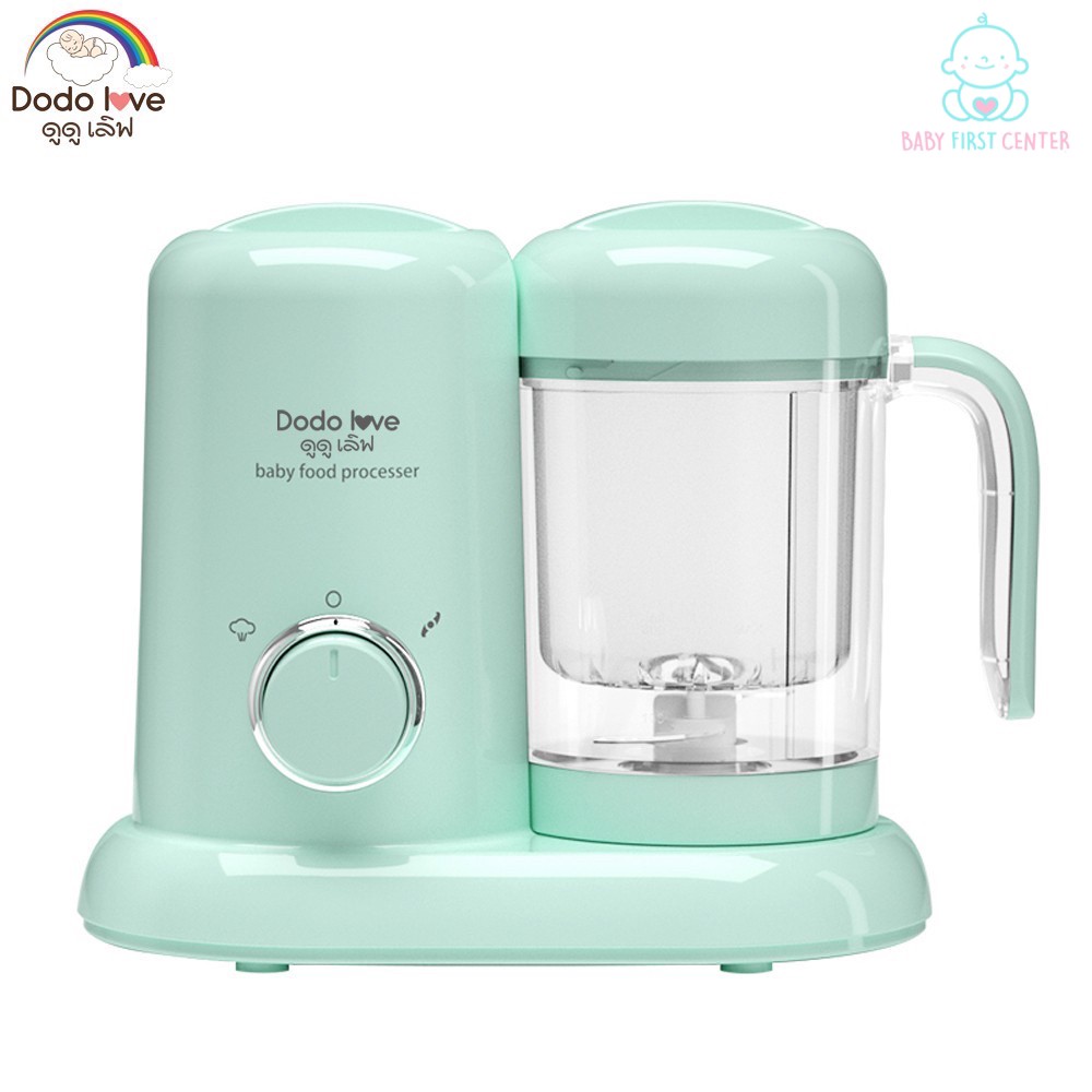 DODOLOVE เครื่องบดอาหารเด็ก เครื่องปั่นพร้อมนึ่ง เครื่องนึ่งปั่นอาหาร เครื่องปั่นและบดอาหาร สำหรับเด็ก