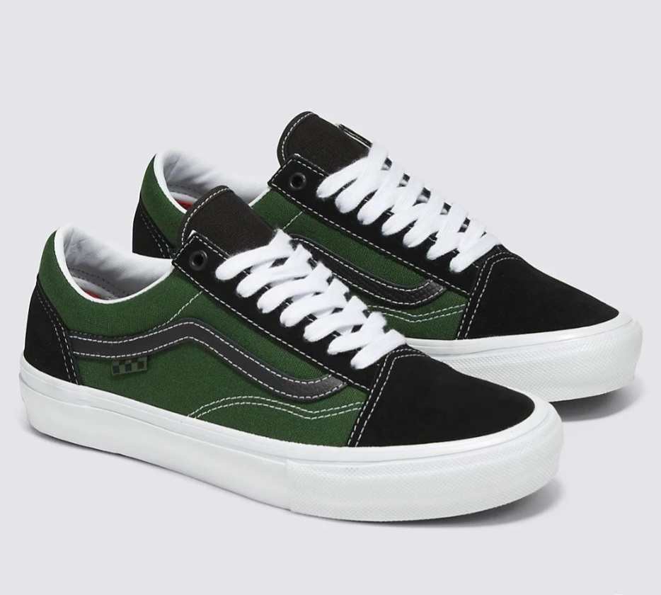 Vans Skate Old Skool Safari Black/Greenery