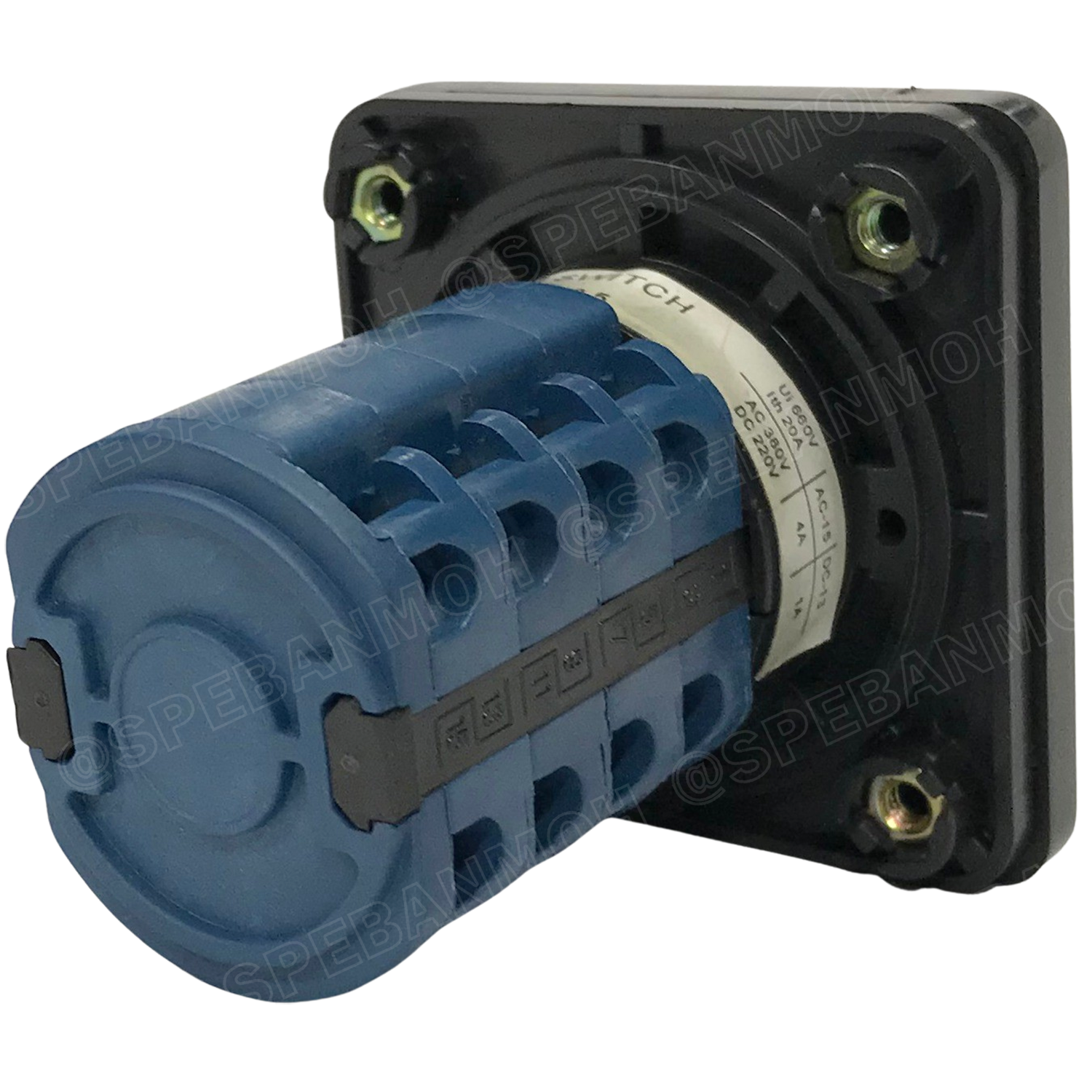 [ 1 ชิ้น ] LW26 4P 0-1-2-3-4 สวิทช์บิด 20A 32A 63A 4P 5Position 380V Cam Switch 5ตำแหน่ง สวิทช์ อุตสาหกรรม / โรงงาน Change Over Switch แคมสวิทช์ Selector Switch สวิทช์โรงงาน ซีเลคเตอร์สวิตช์ 5 ตำแหน่ง 48 x 48