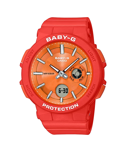 CASIO BABY-G รุ่น BGA-255-4ADR สีส้ม สินค้าใหม่ ของแท้ รับประกันศูนย์ CMG