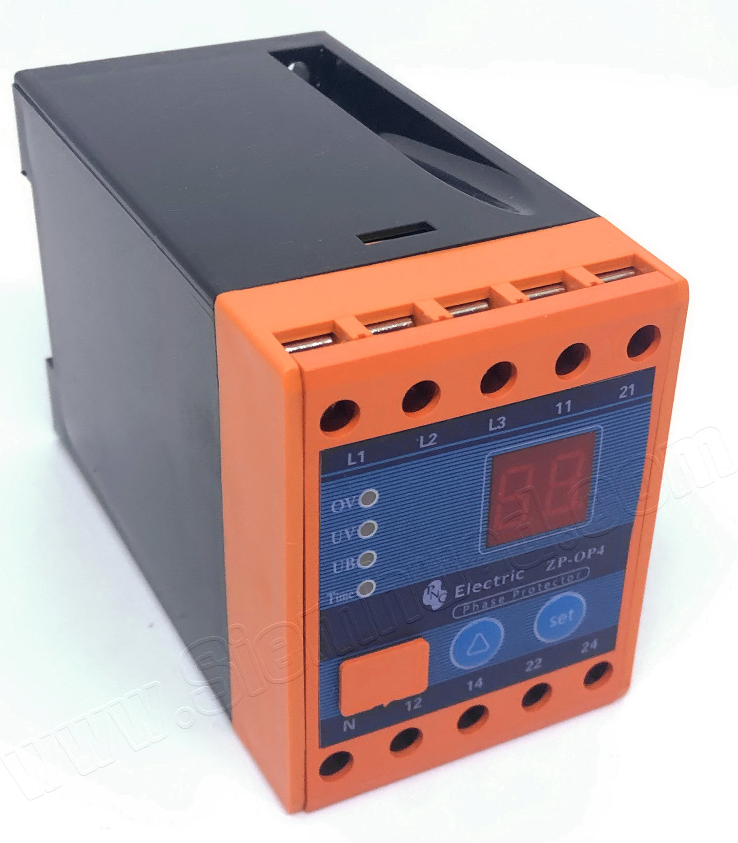 คุมเฟส (เช็คไฟเกิน เช็คไฟตก) / PHASE PROTECTOR, PHASE UNDER & OVER VOLTAGE (PNC) รุ่น ZP-OP4 3P4W