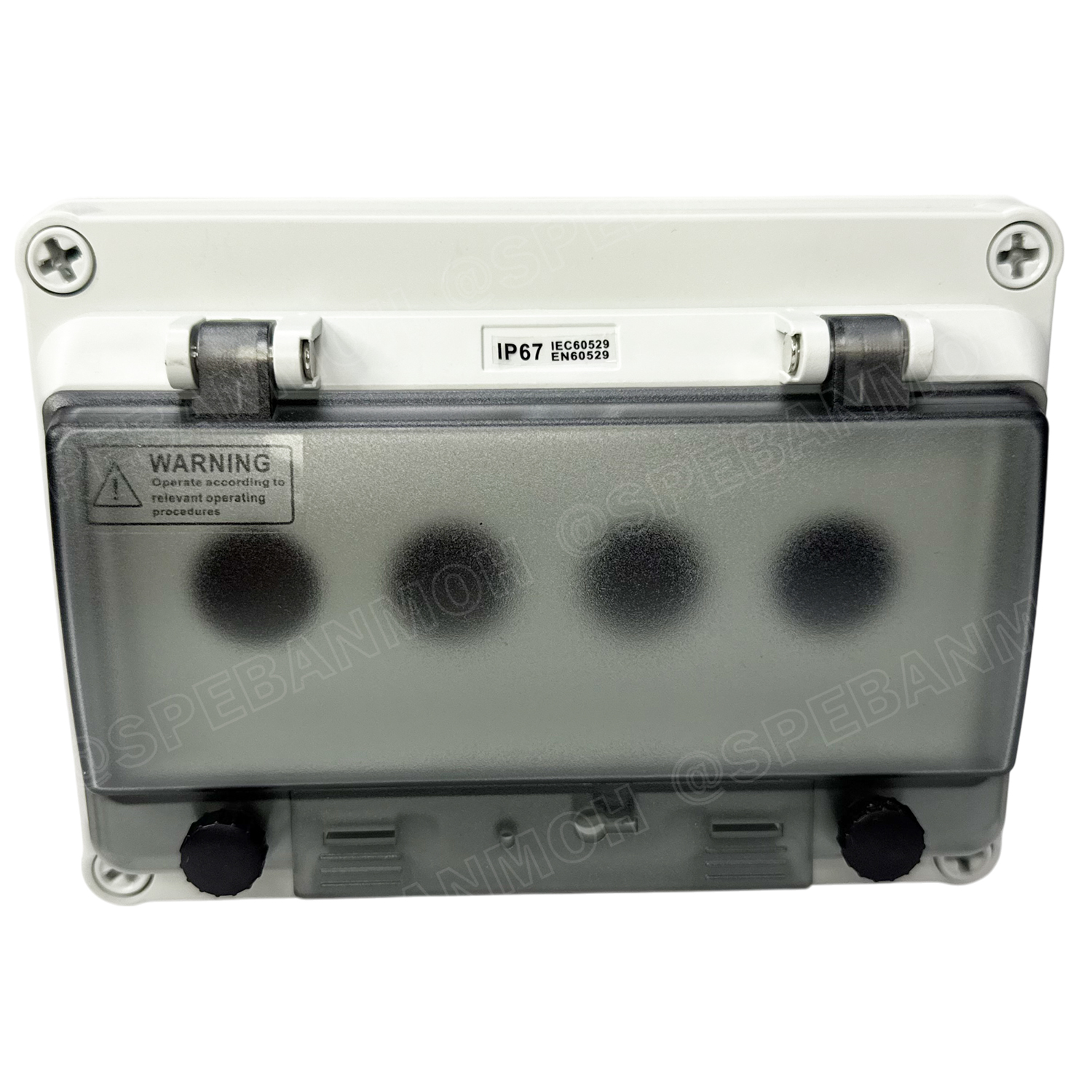 [ 1 ชิ้น ] BOX-CK กล่องใส่สวิทช์ ขนาดรู 22mm Control Switch Box กล่องกันน้ำ แบบมีฝาครอบ กล่องกันน้ำ สำหรับสวิทช์คอนโทรล Waterproff Electrical Boxes With Cover ล่องเปล่า สำหรับสวิทช์