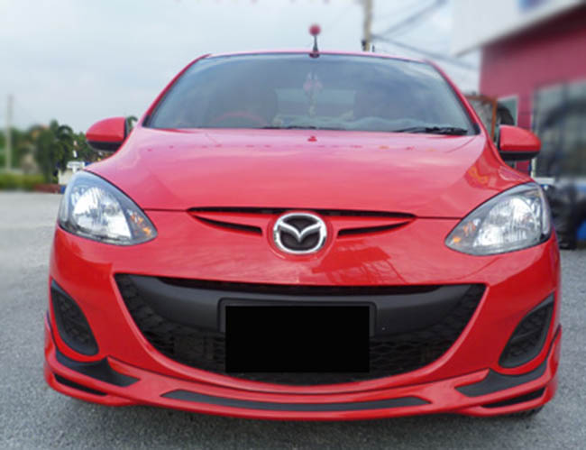 สเกิร์ตหน้า LIMITED MAZDA 2 5 ประตู 2010-2014